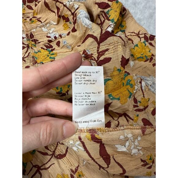 Z & L Womens Size S Floral Dress Boho Indie - Picture 10 of 10